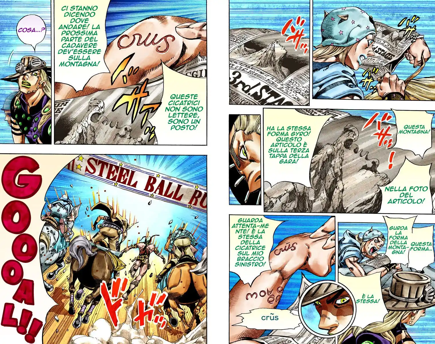 JoJo's Bizarre Adventure Part 7 - Steel Ball Run (Official Colored) Capitolo 28 page 7