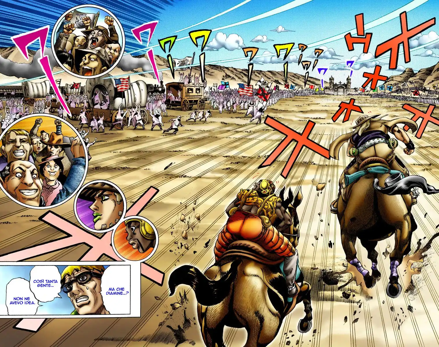 JoJo's Bizarre Adventure Part 7 - Steel Ball Run (Official Colored) Capitolo 10 page 10