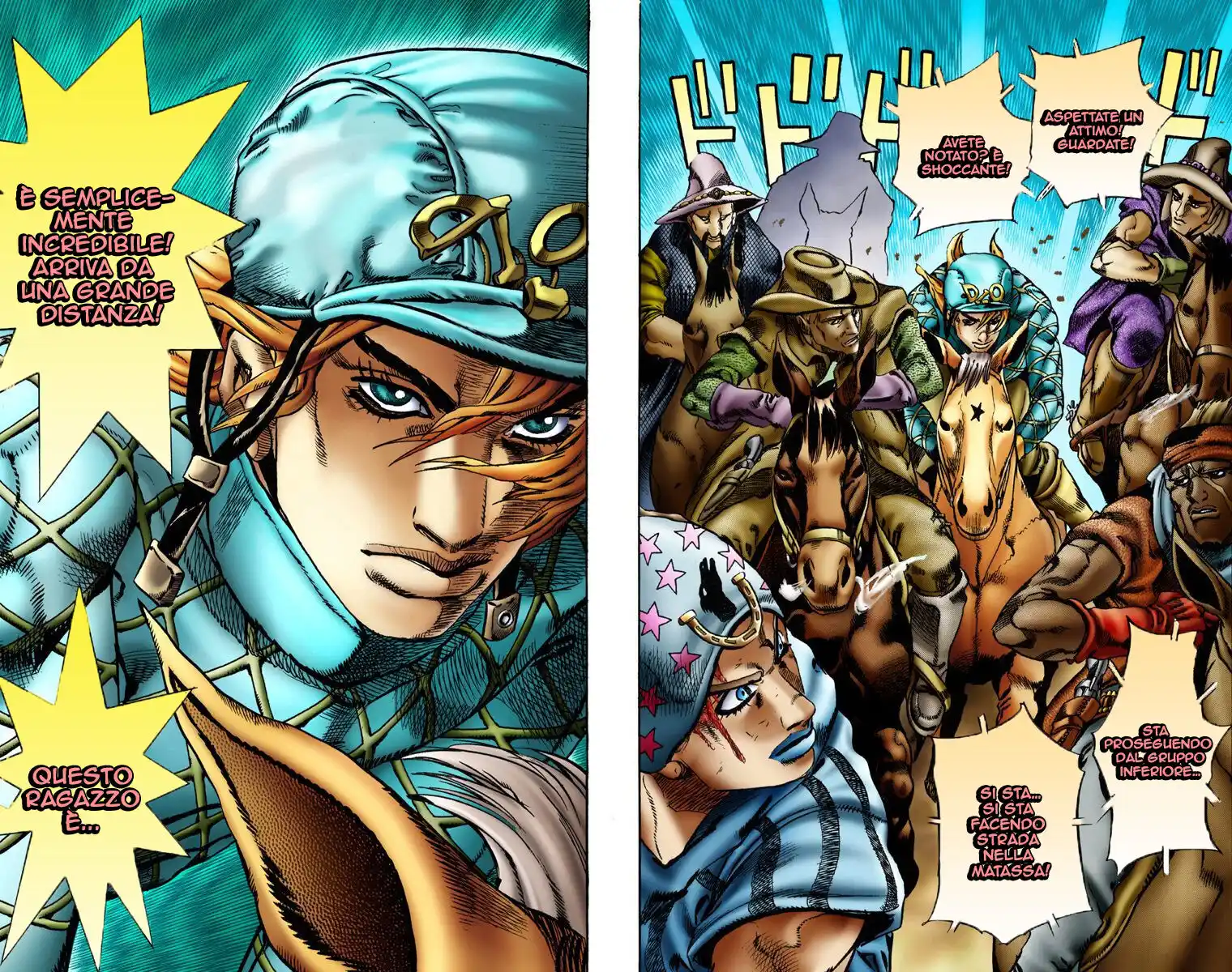 JoJo's Bizarre Adventure Part 7 - Steel Ball Run (Official Colored) Capitolo 10 page 13