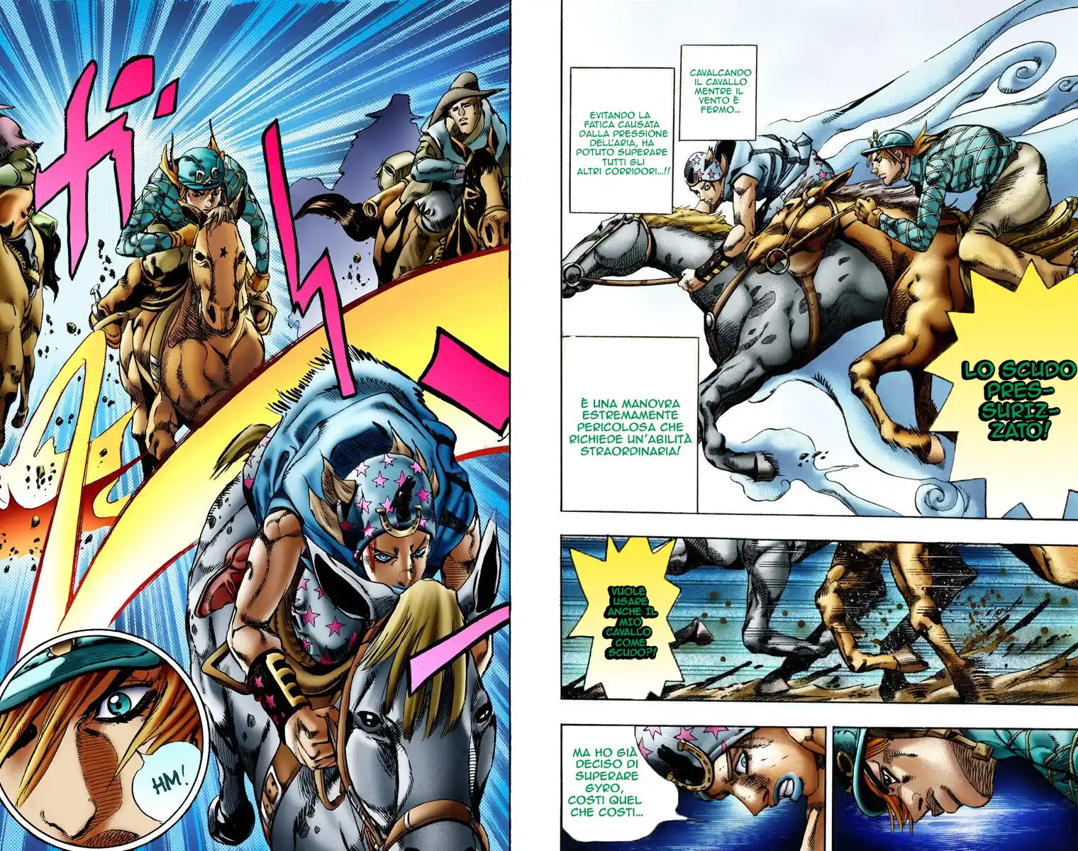 JoJo's Bizarre Adventure Part 7 - Steel Ball Run (Official Colored) Capitolo 10 page 15