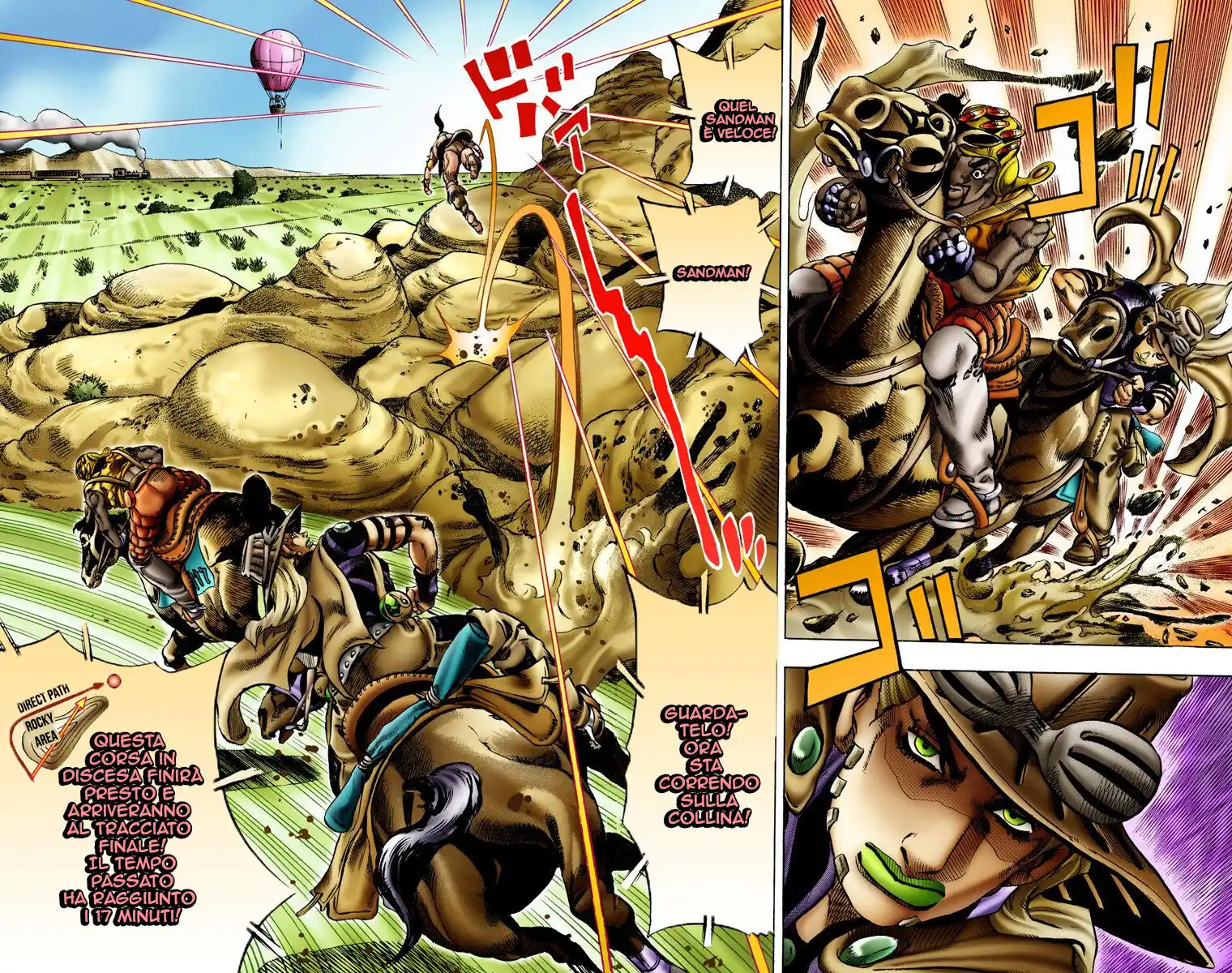 JoJo's Bizarre Adventure Part 7 - Steel Ball Run (Official Colored) Capitolo 10 page 3