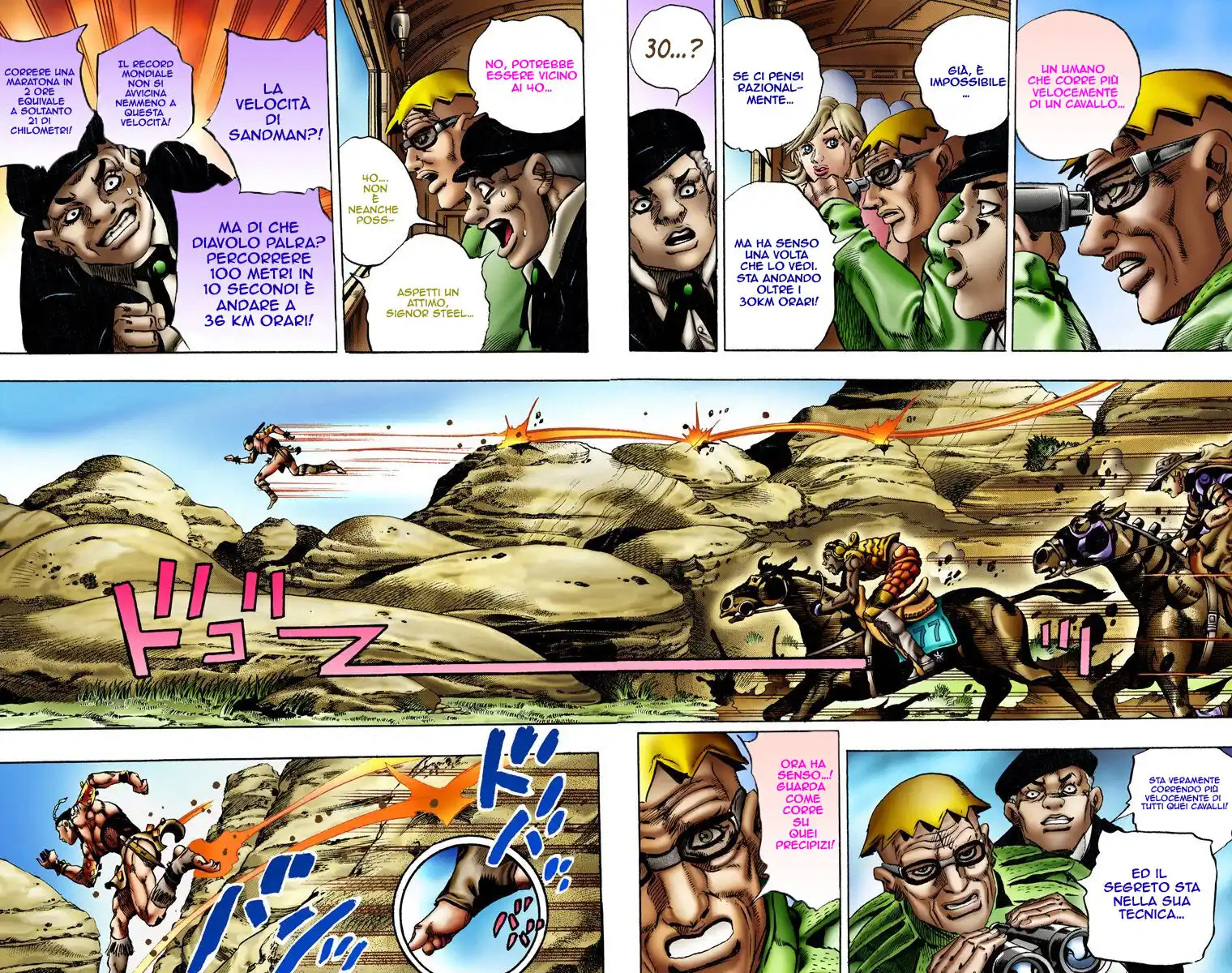 JoJo's Bizarre Adventure Part 7 - Steel Ball Run (Official Colored) Capitolo 10 page 4