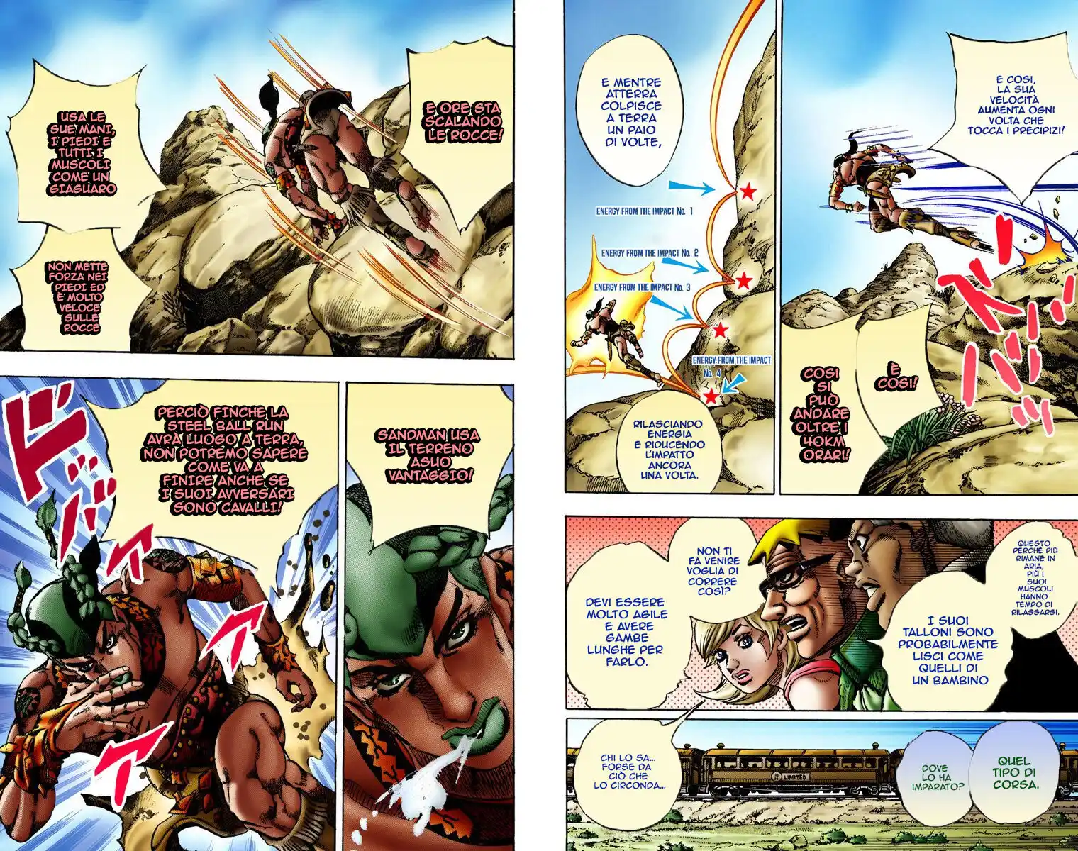 JoJo's Bizarre Adventure Part 7 - Steel Ball Run (Official Colored) Capitolo 10 page 6