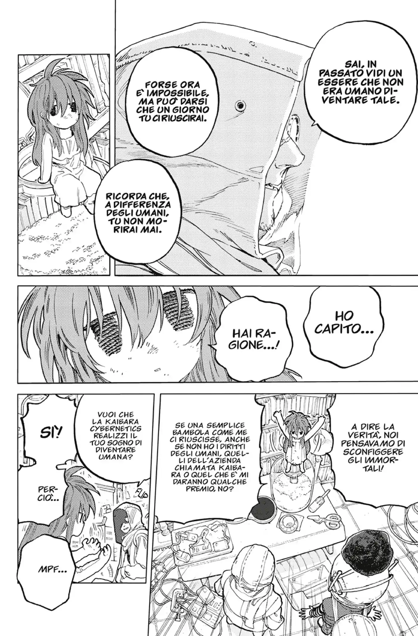 Fumetsu no Anata e Capitolo 168.1 page 6