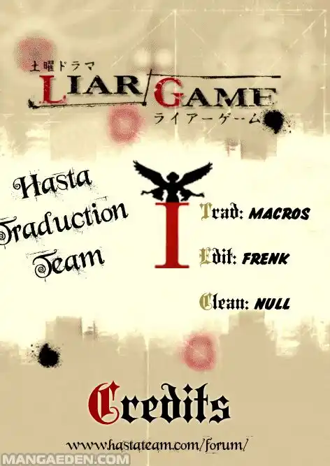 Liar Game Capitolo 02 page 1