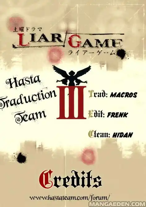 Liar Game Capitolo 24 page 1