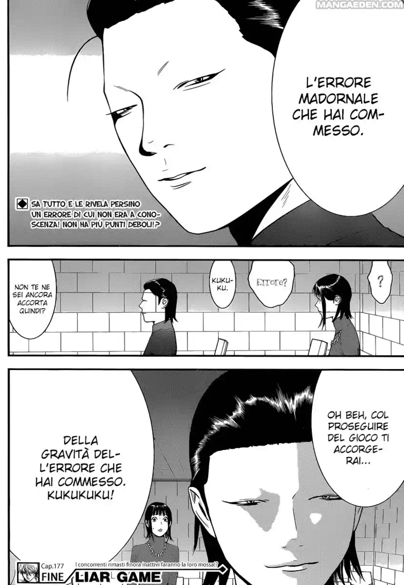 Liar Game Capitolo 177 page 19