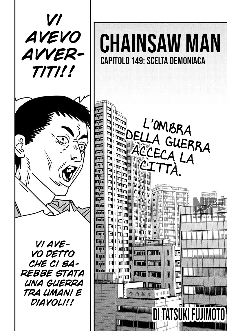 Chainsaw Man Capitolo 149 page 1