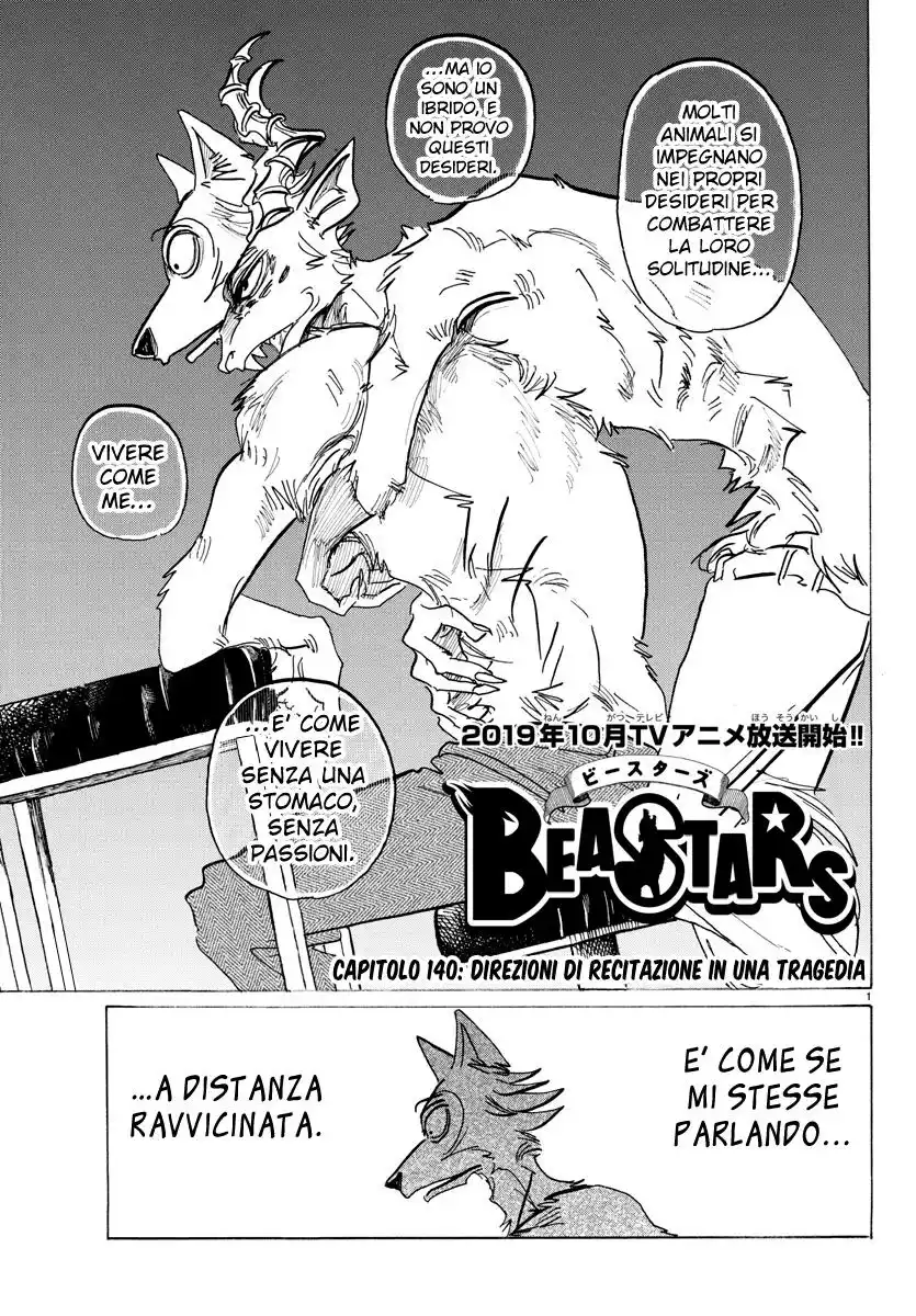 Beastars Capitolo 140 page 1