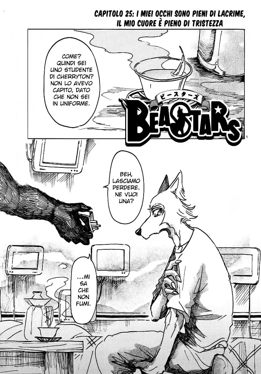 Beastars Capitolo 25 page 1