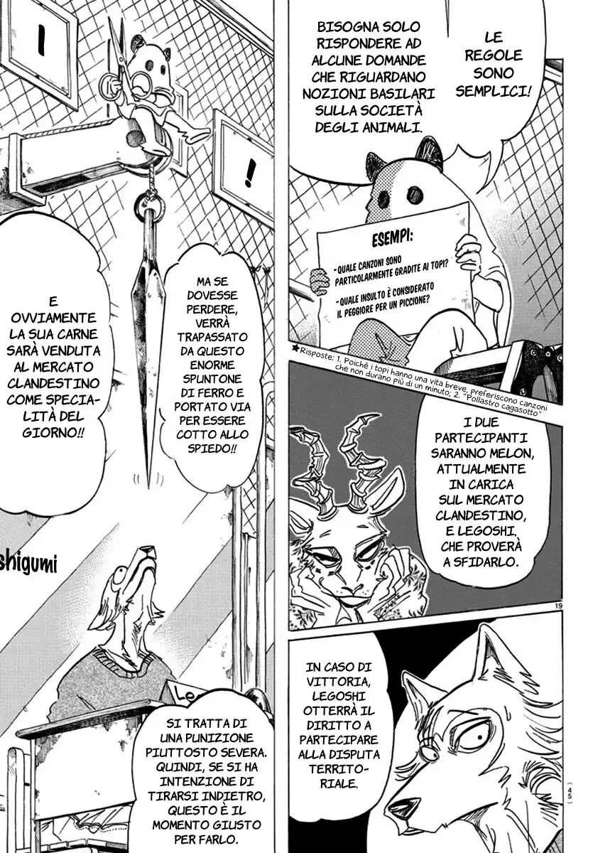 Beastars Capitolo 167 page 19