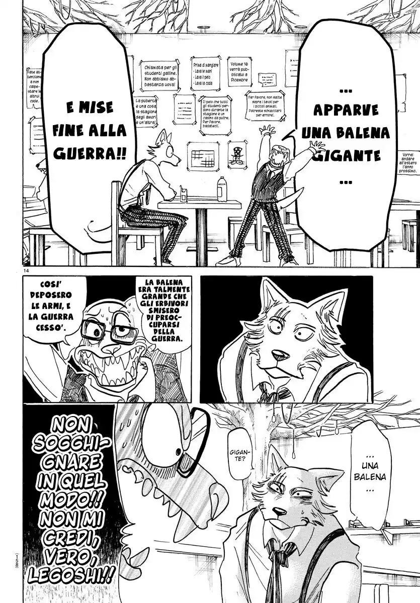 Beastars Capitolo 154 page 14