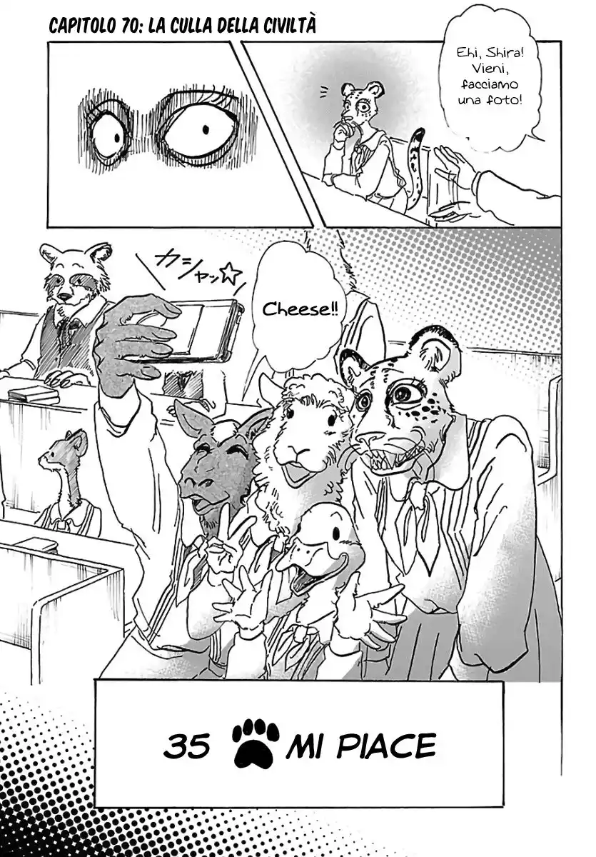 Beastars Capitolo 70 page 1