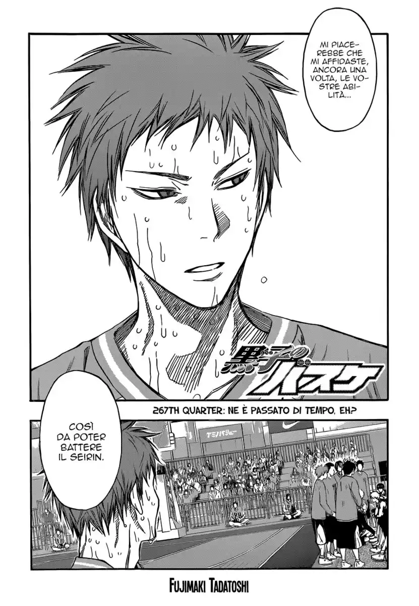 Kuroko no Basket Capitolo 267 page 3