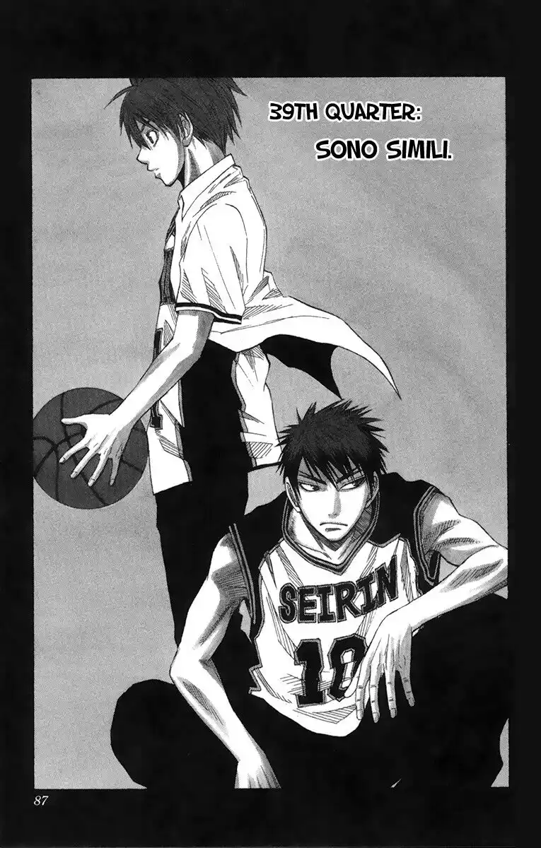 Kuroko no Basket Capitolo 39 page 3