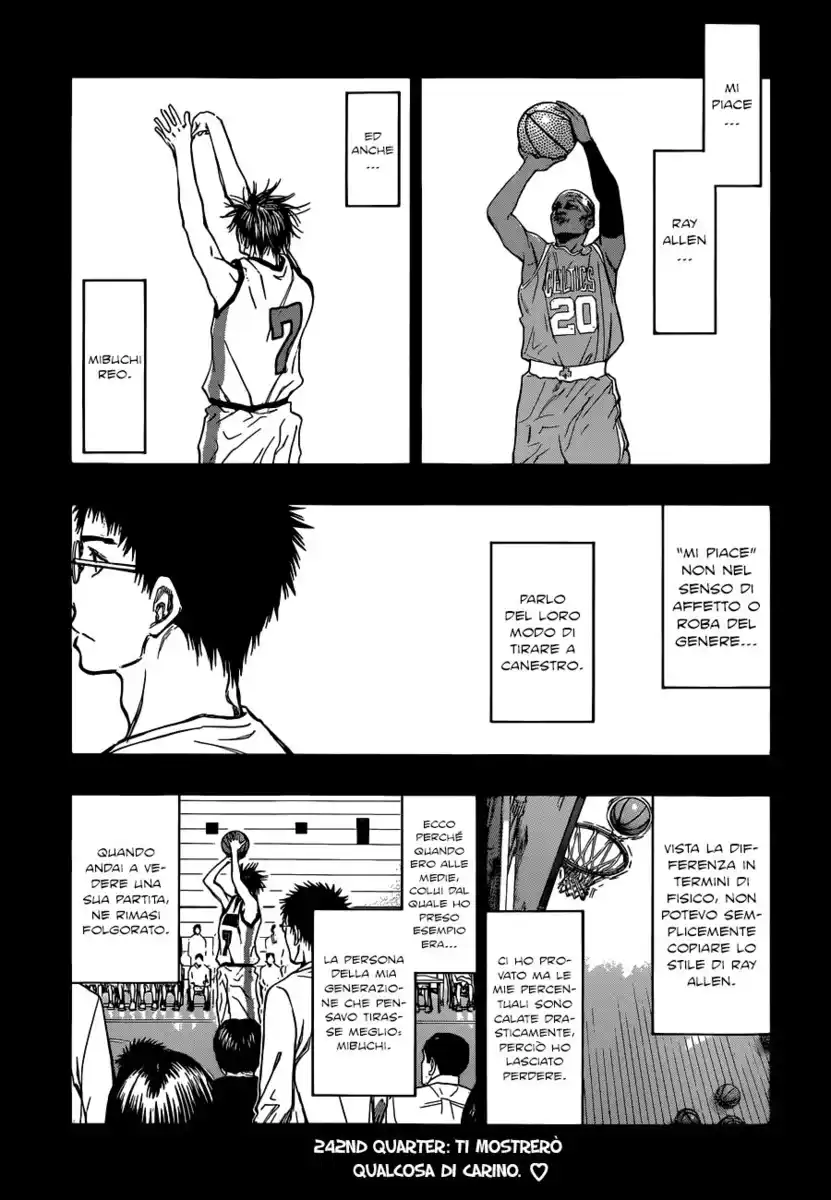 Kuroko no Basket Capitolo 242 page 4