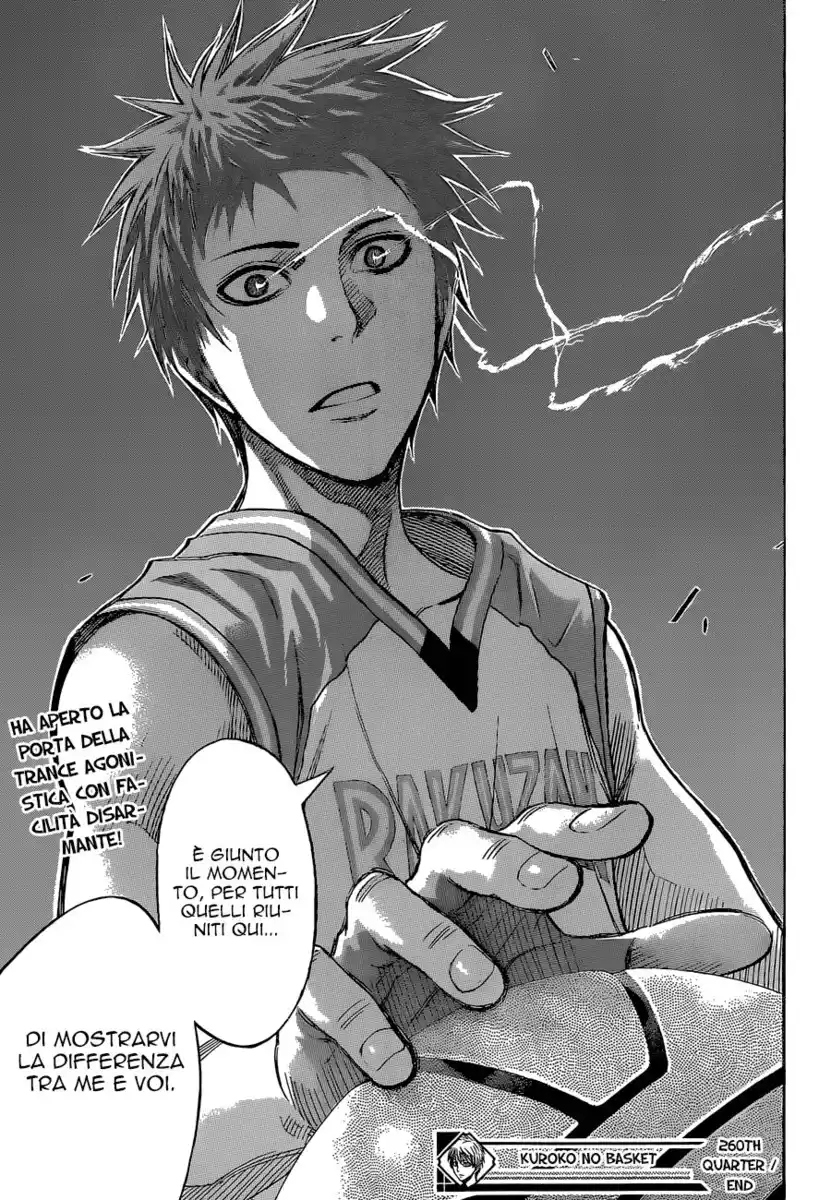 Kuroko no Basket Capitolo 260 page 19