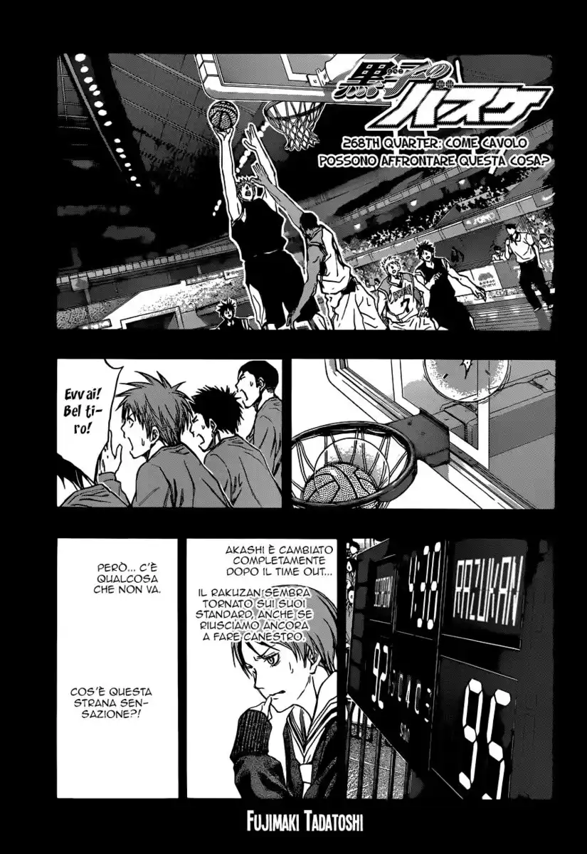 Kuroko no Basket Capitolo 268 page 2