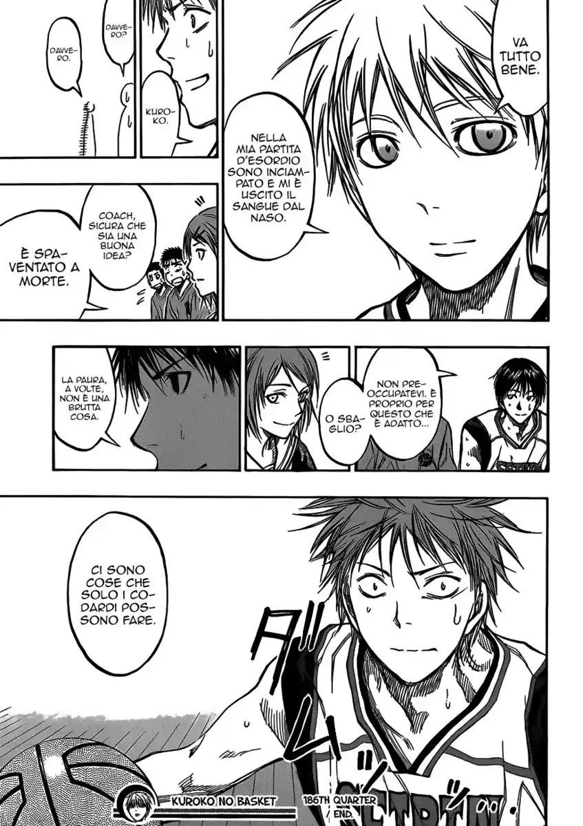 Kuroko no Basket Capitolo 186 page 20