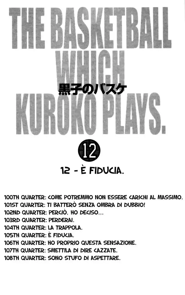 Kuroko no Basket Capitolo 100 page 6