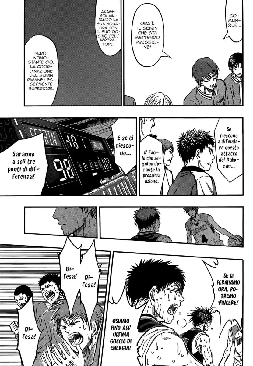 Kuroko no Basket Capitolo 271 page 15