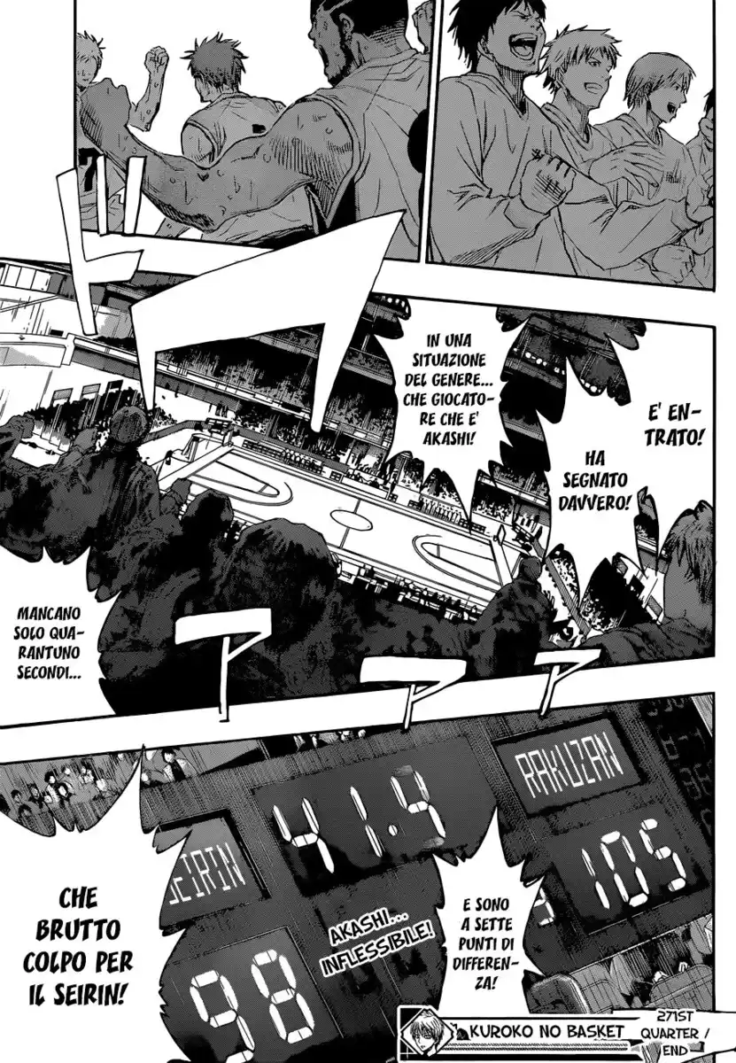 Kuroko no Basket Capitolo 271 page 18