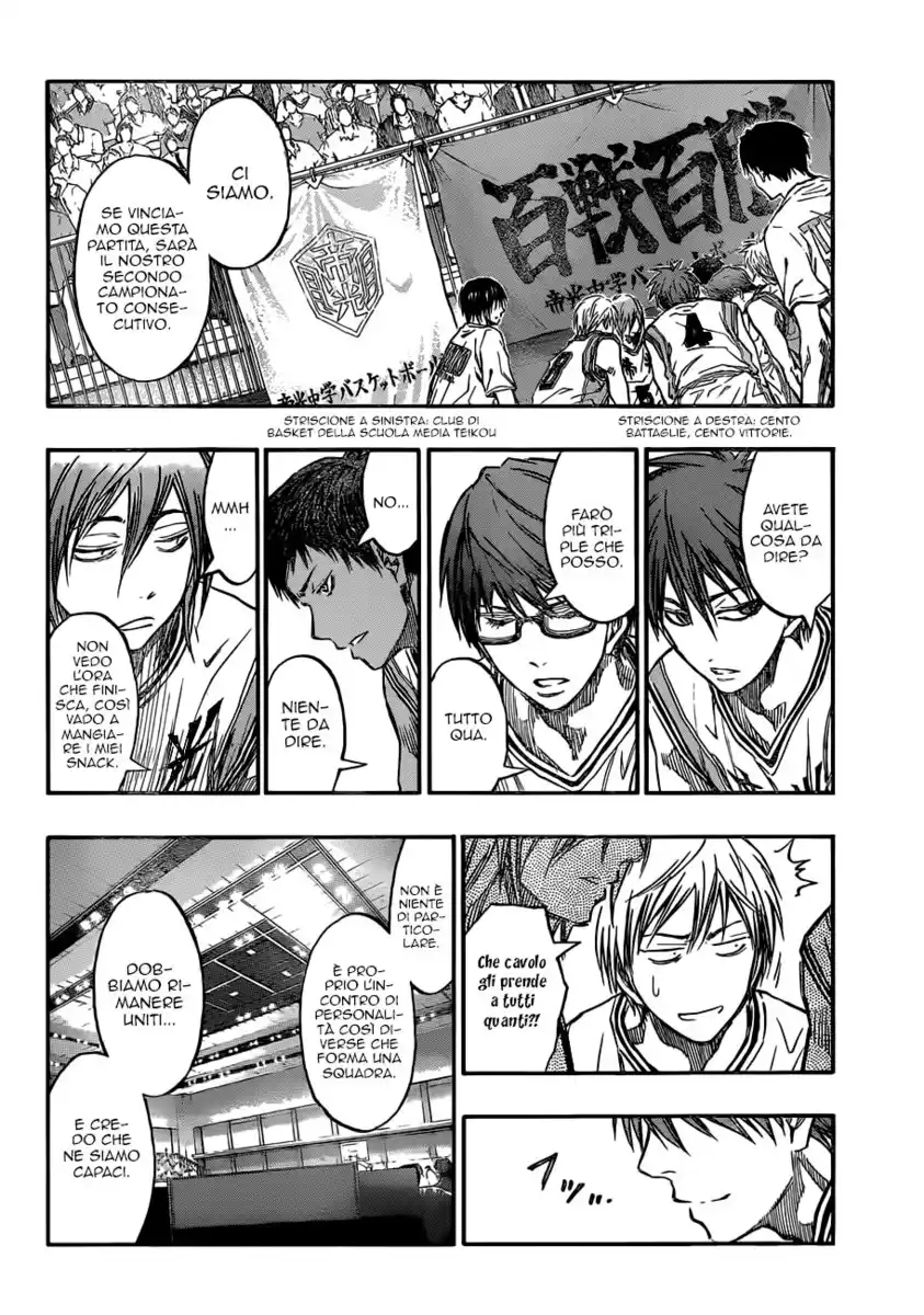 Kuroko no Basket Capitolo 217 page 3