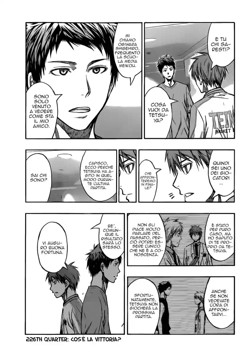 Kuroko no Basket Capitolo 226 page 4