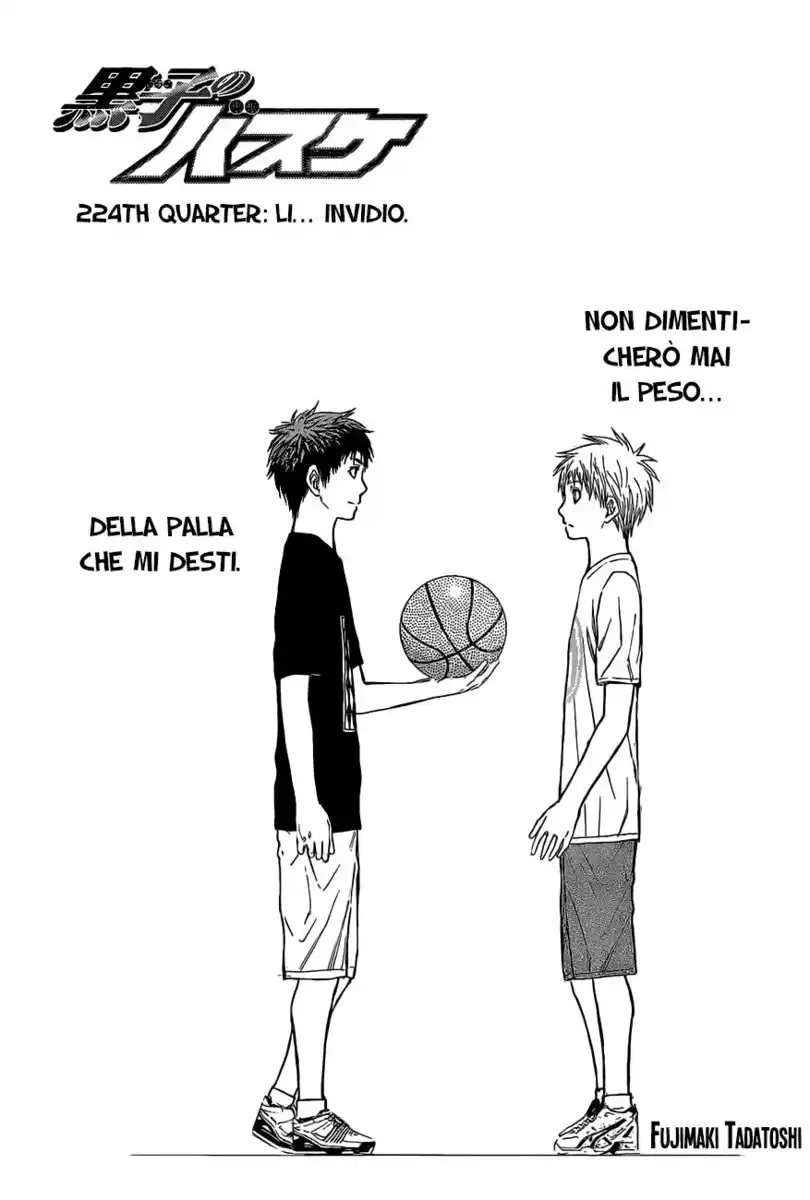 Kuroko no Basket Capitolo 224 page 2