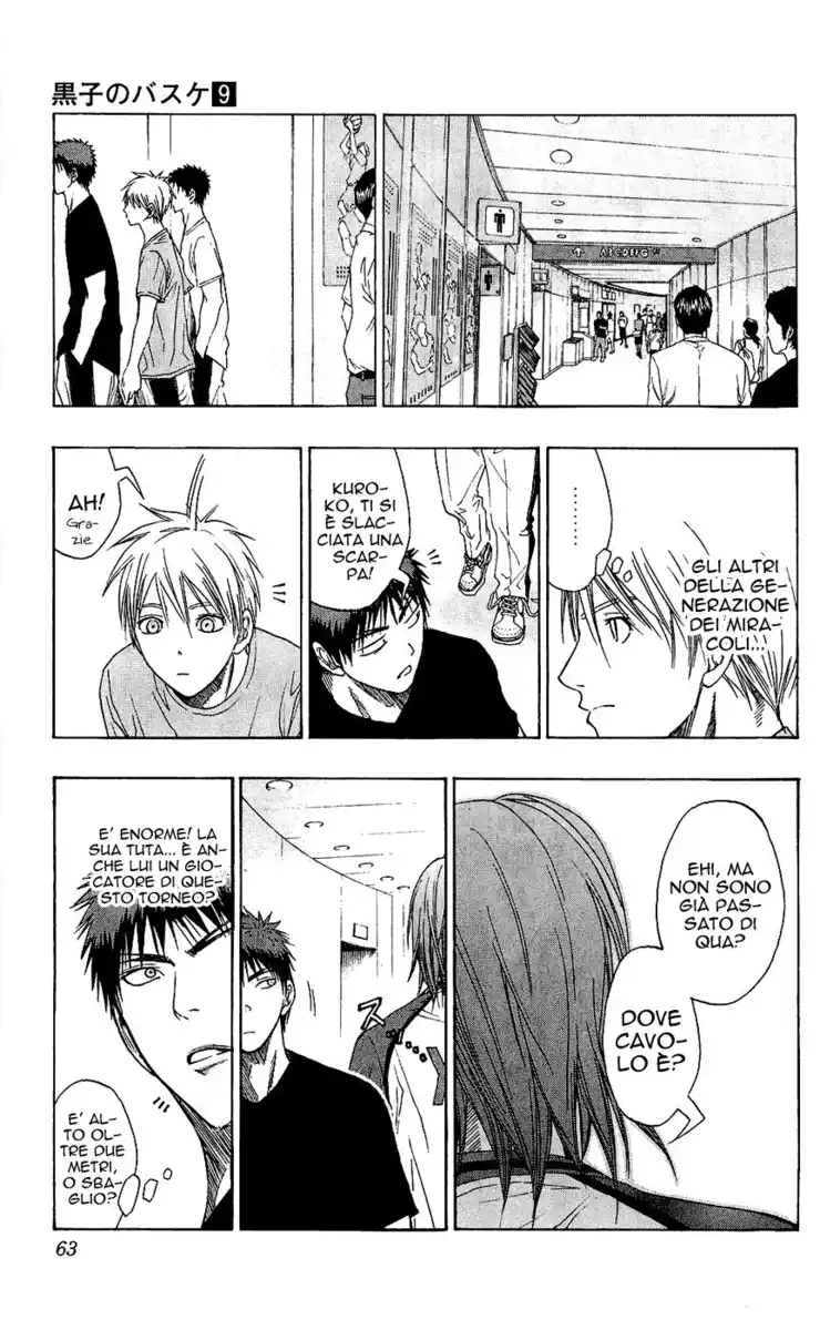 Kuroko no Basket Capitolo 73 page 17