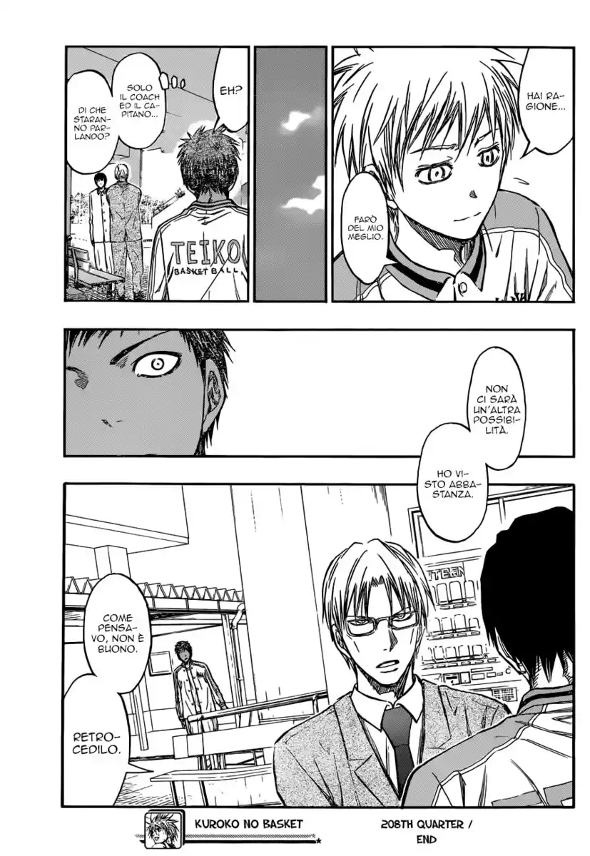 Kuroko no Basket Capitolo 208 page 26