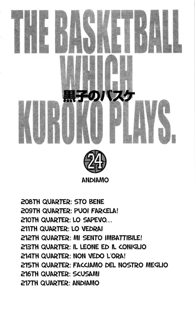 Kuroko no Basket Capitolo 208 page 7