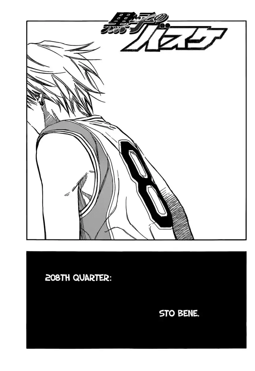 Kuroko no Basket Capitolo 208 page 8