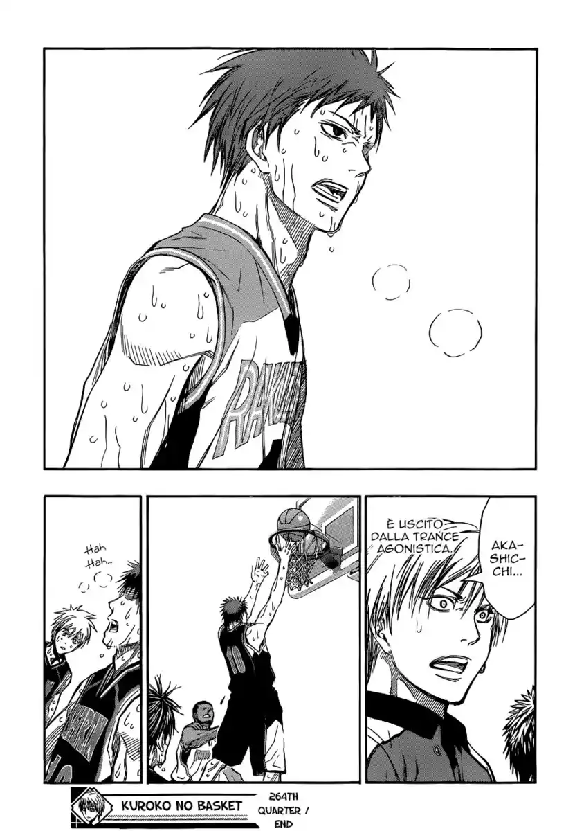 Kuroko no Basket Capitolo 264 page 22