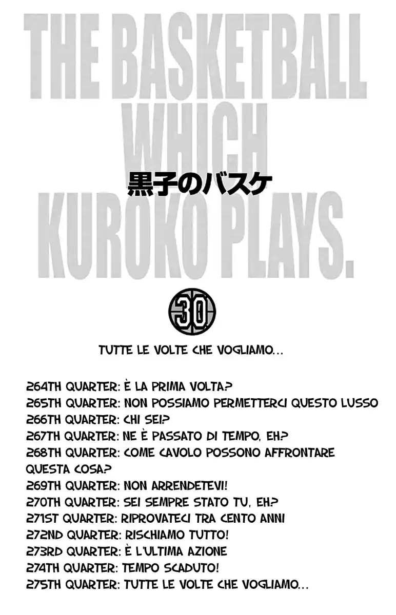 Kuroko no Basket Capitolo 264 page 5