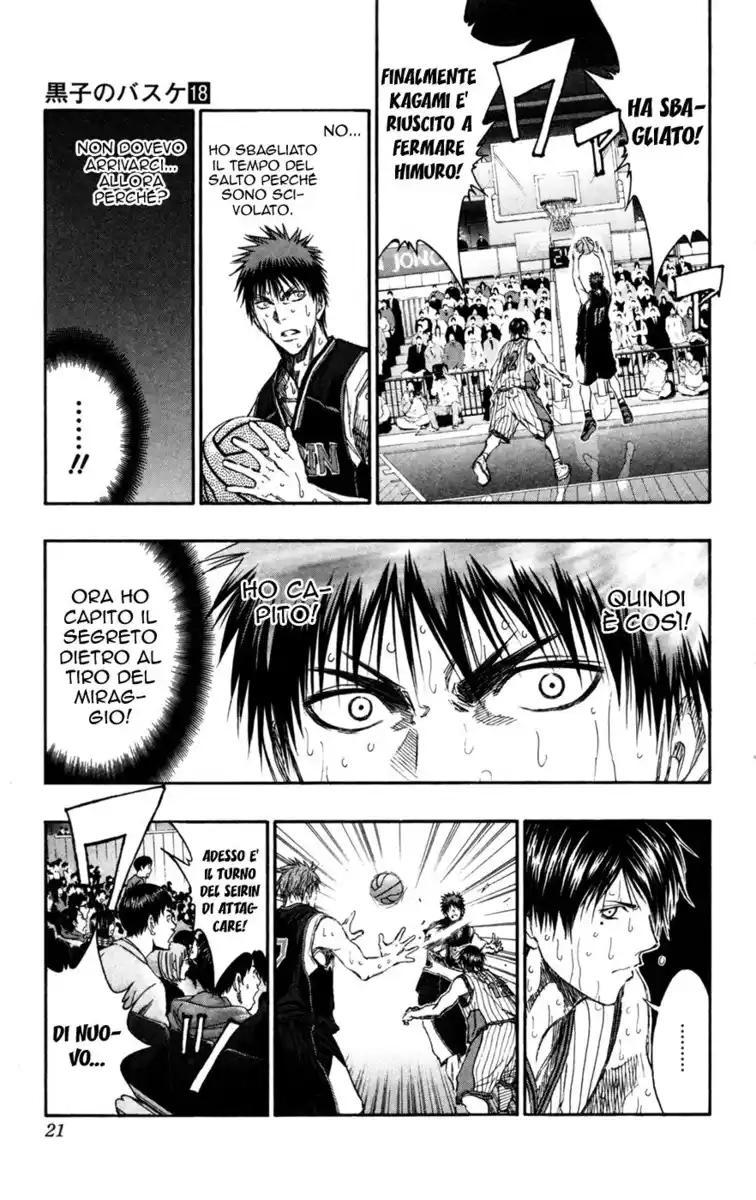 Kuroko no Basket Capitolo 154 page 21