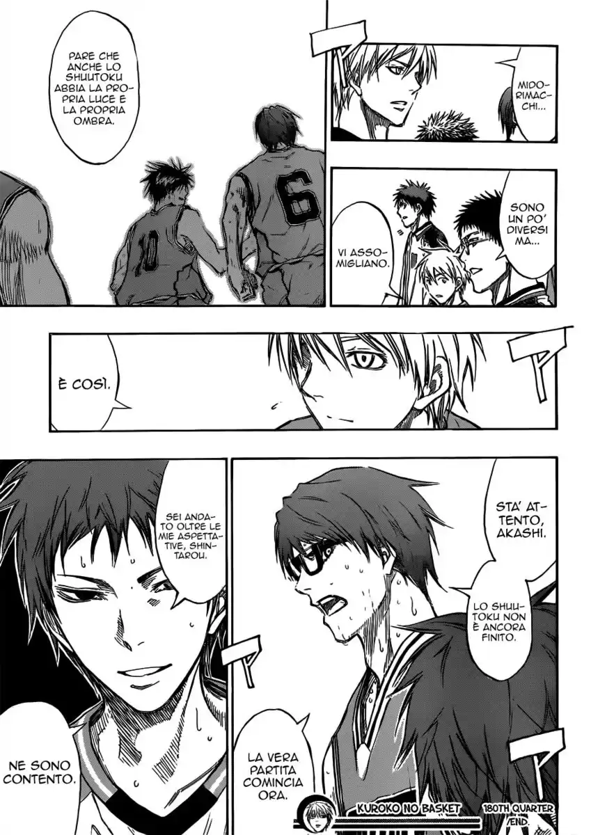 Kuroko no Basket Capitolo 180 page 19