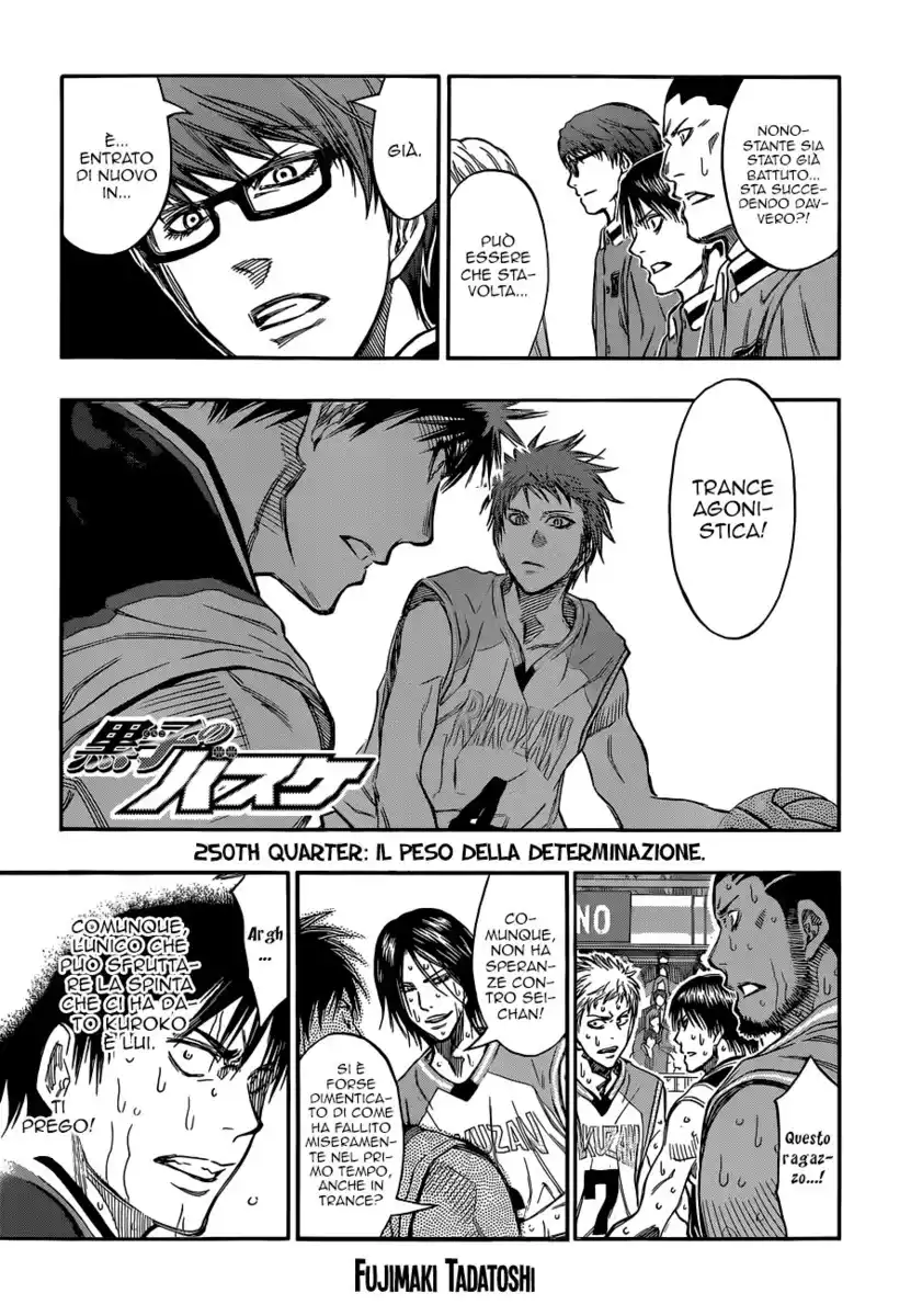 Kuroko no Basket Capitolo 250 page 2