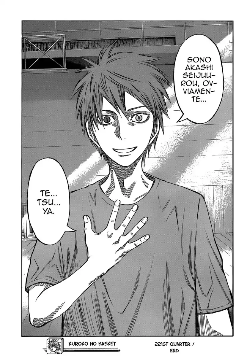 Kuroko no Basket Capitolo 221 page 20