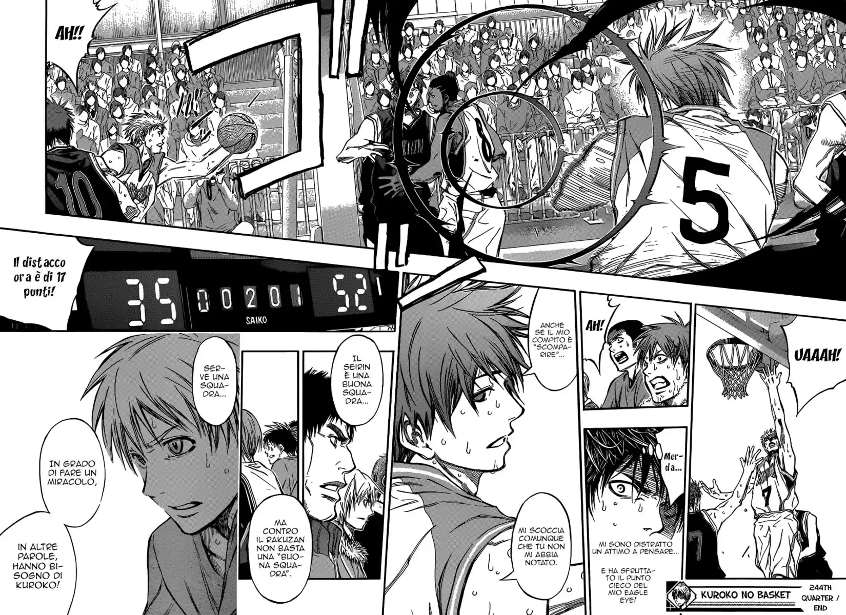 Kuroko no Basket Capitolo 244 page 19