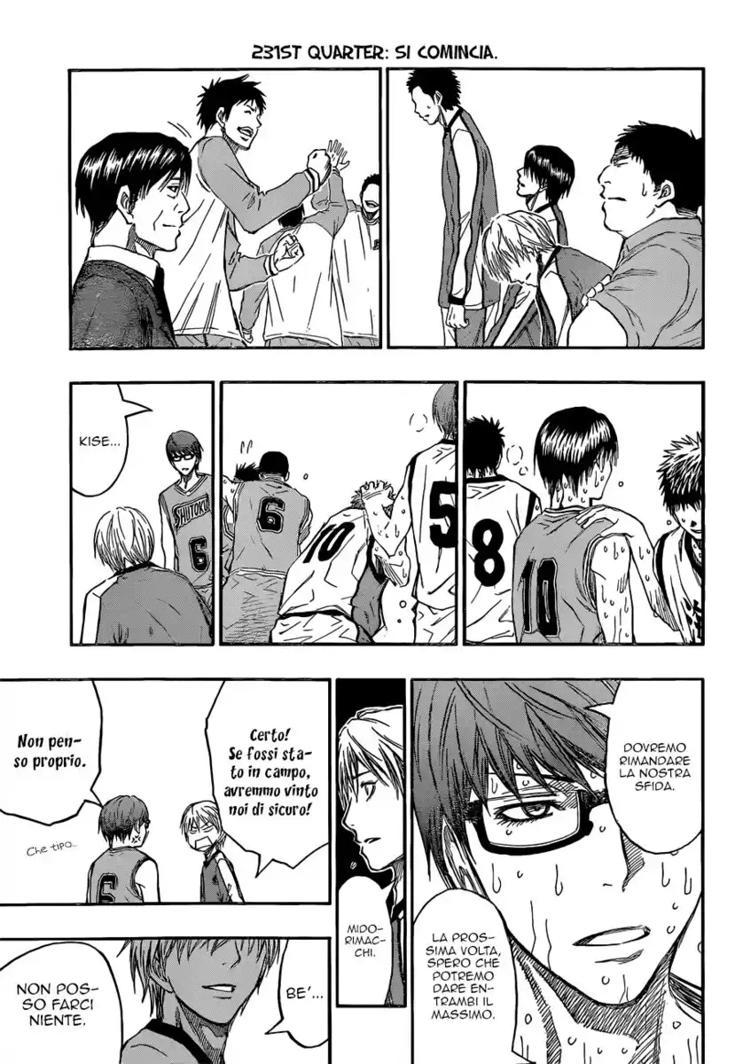 Kuroko no Basket Capitolo 231 page 6