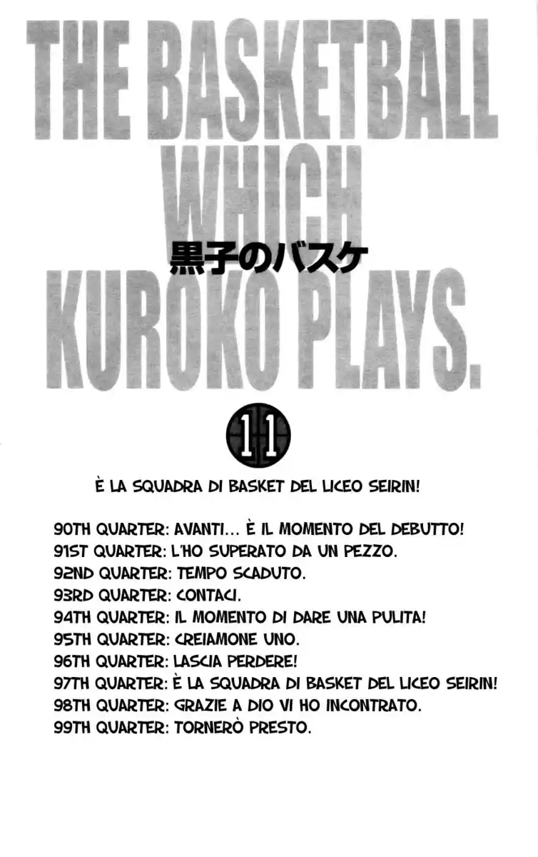 Kuroko no Basket Capitolo 90 page 4