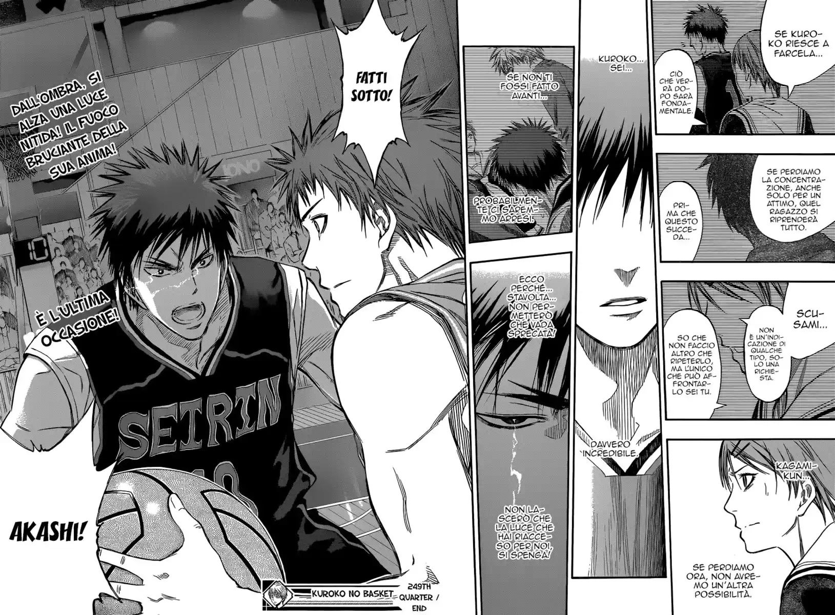 Kuroko no Basket Capitolo 249 page 17