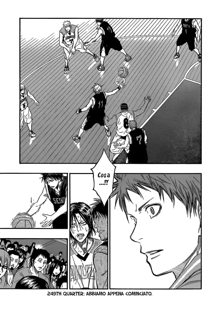 Kuroko no Basket Capitolo 249 page 3