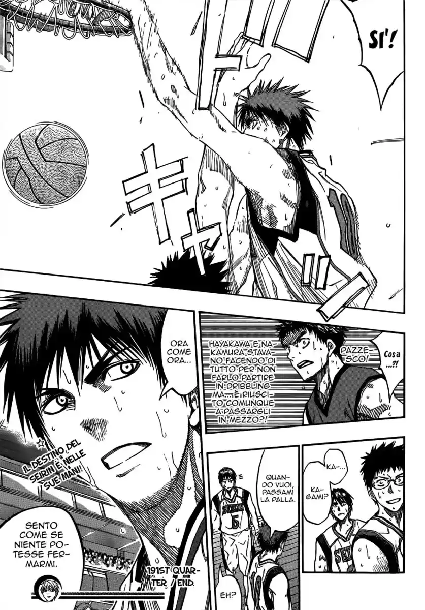 Kuroko no Basket Capitolo 191 page 20