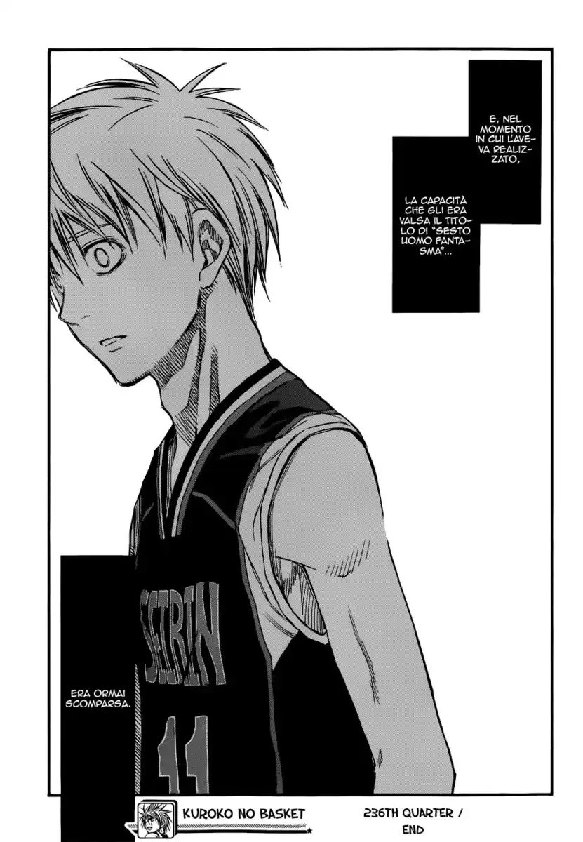 Kuroko no Basket Capitolo 236 page 17