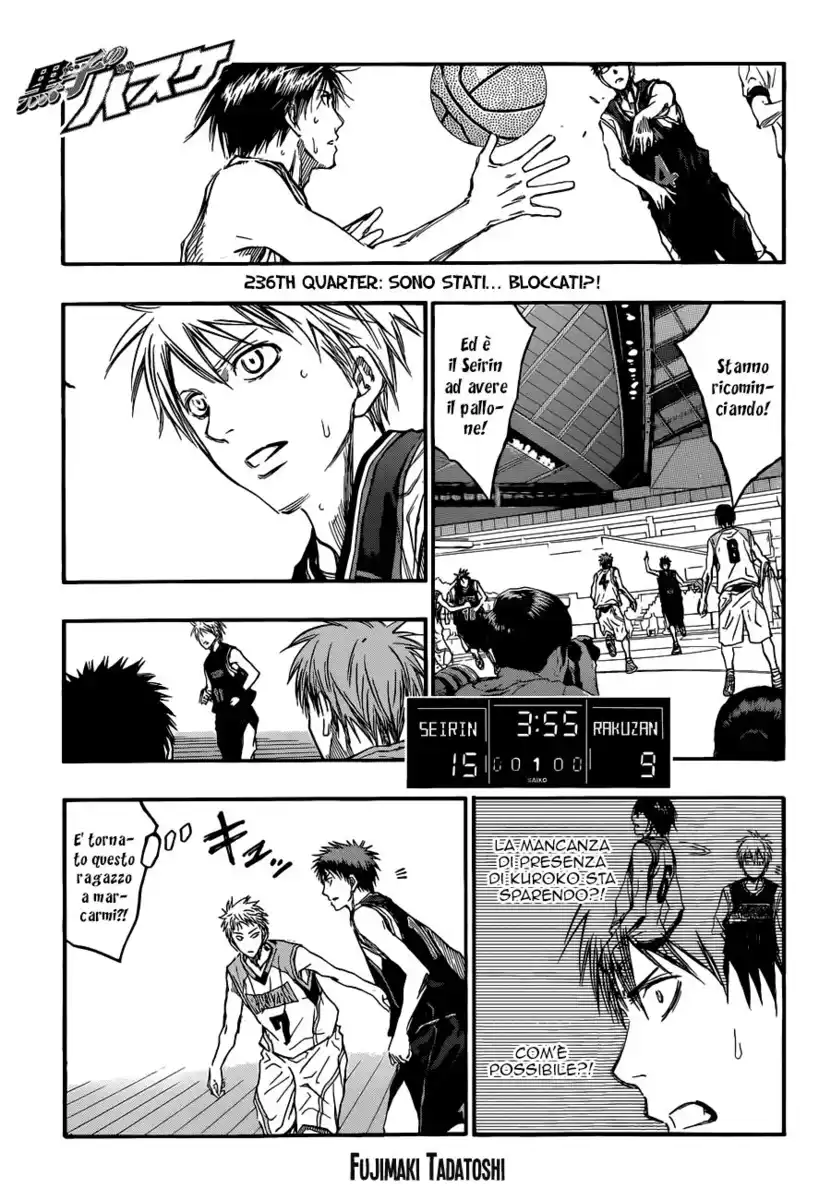 Kuroko no Basket Capitolo 236 page 2