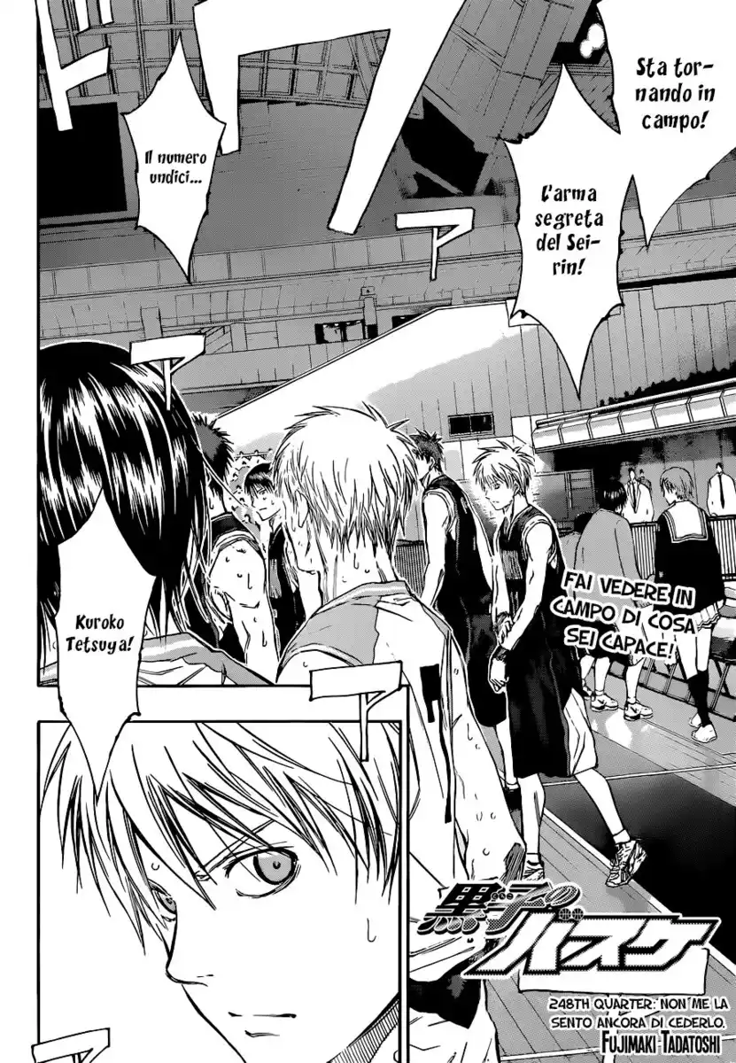 Kuroko no Basket Capitolo 248 page 3