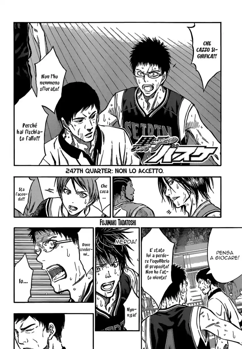 Kuroko no Basket Capitolo 247 page 3