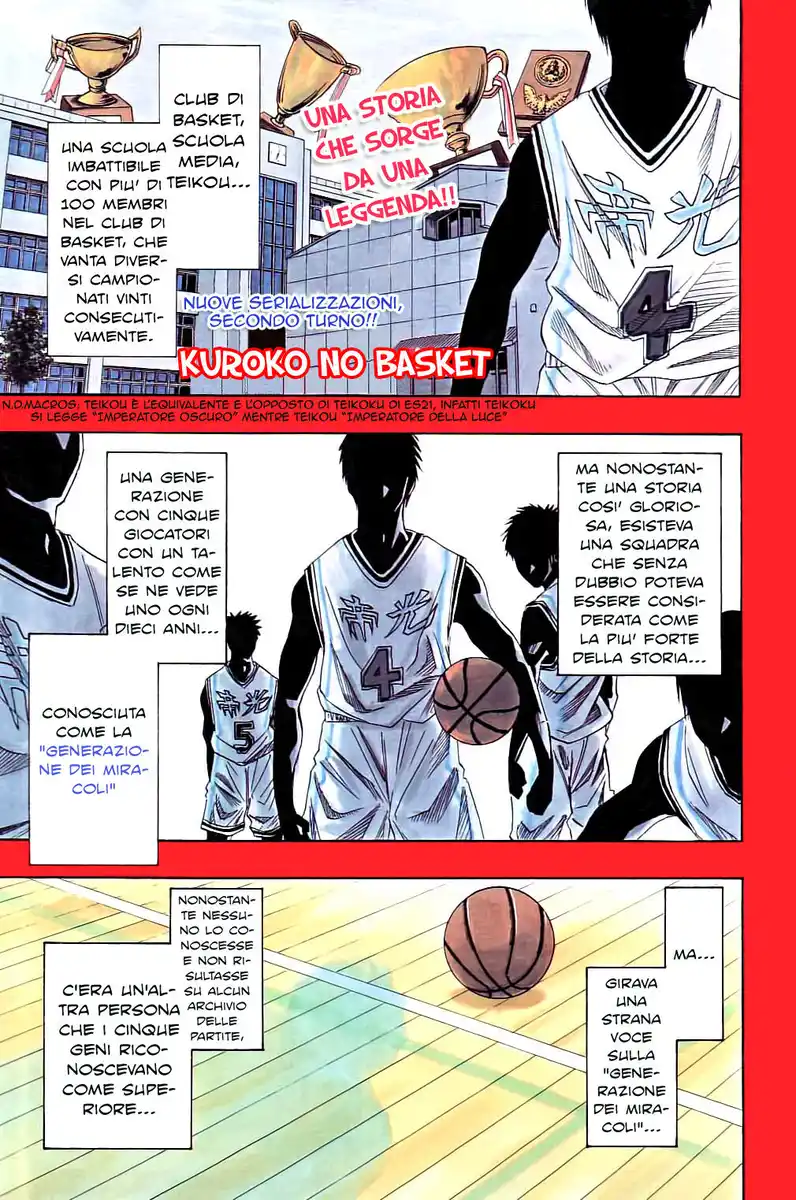 Kuroko no Basket Capitolo 01 page 4